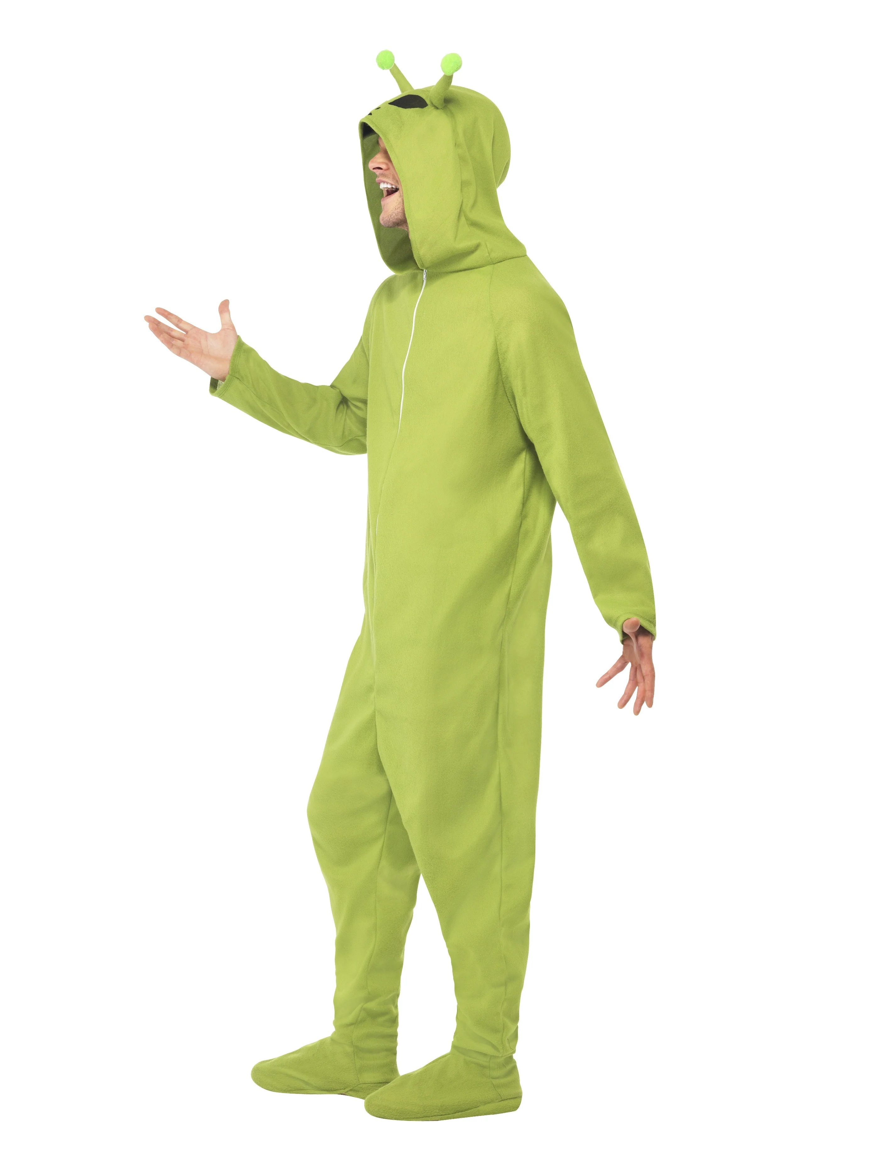 Alien haalari vihreä aikuisten L - Image 3