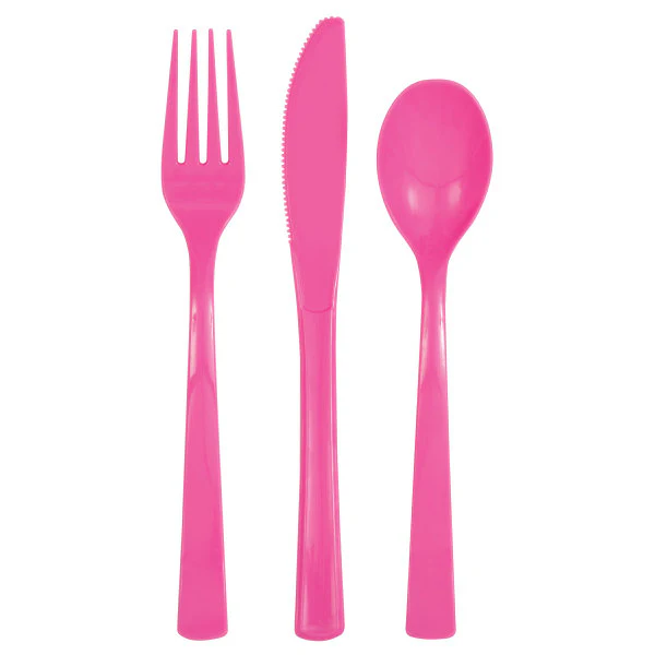 Aterimet pinkki 18 kpl/pkt