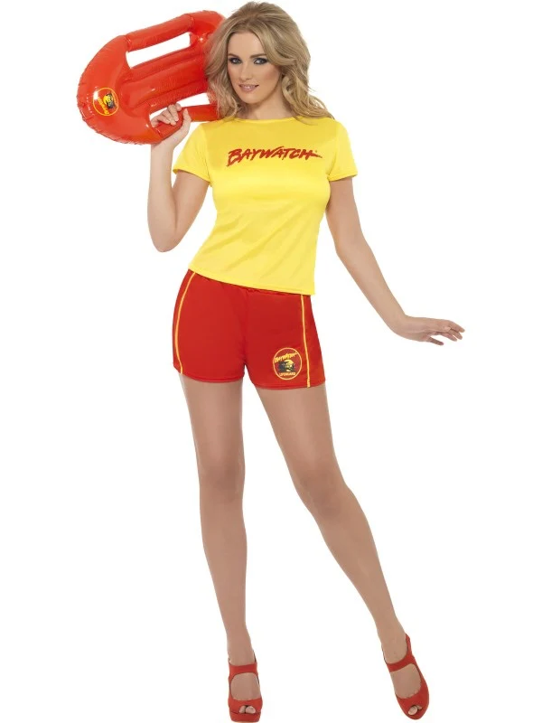 Baywatch rantatyttö aikuisten naamiaisasu