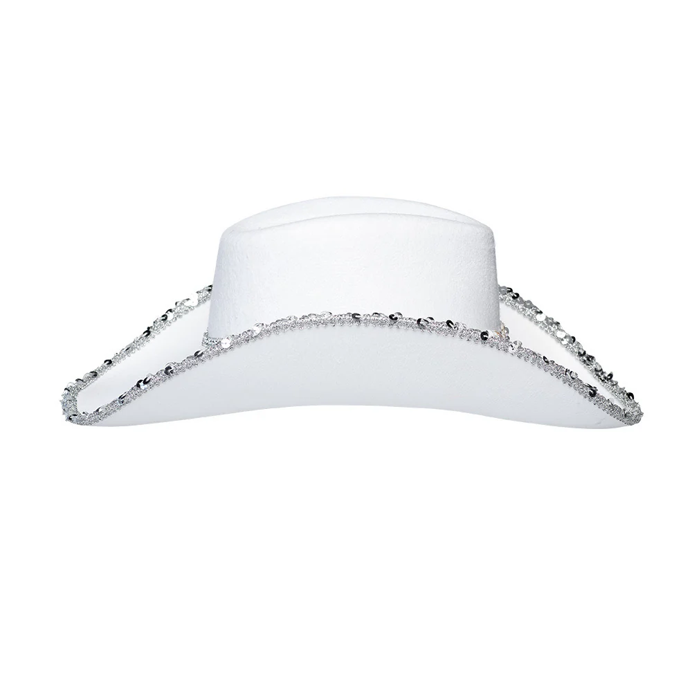 Cowboy hattu bride valkoinen - Image 4