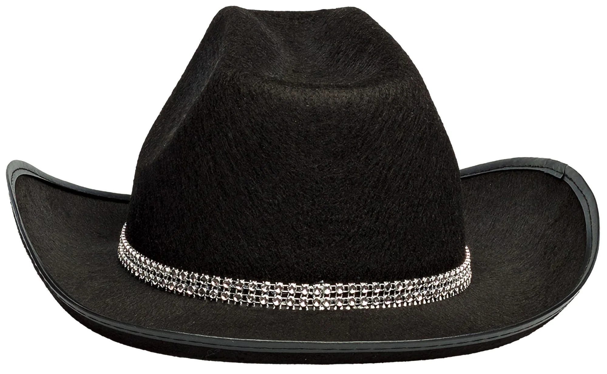 Cowboy hattu musta