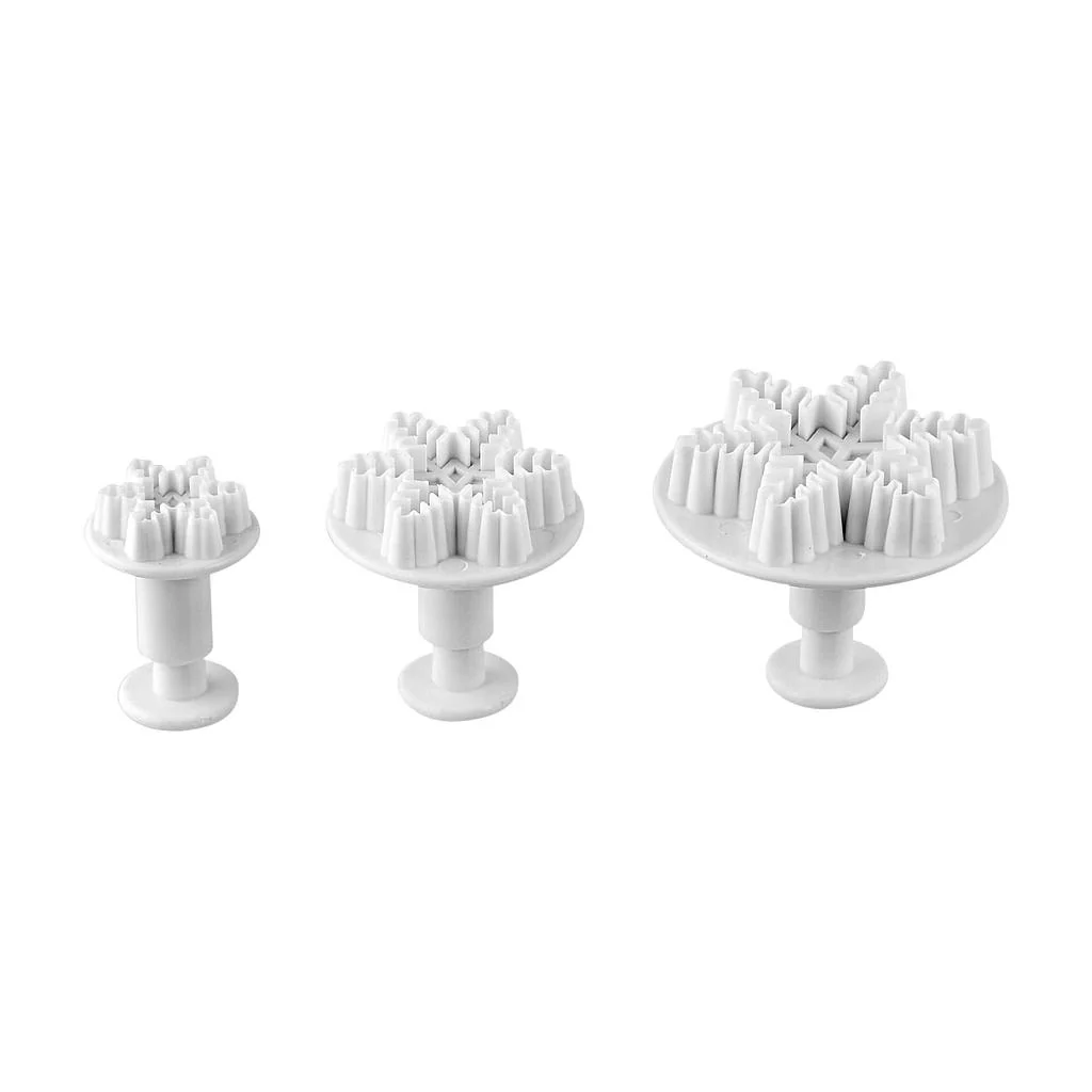 Dr Oetker lumihiutale-muotit 3 kpl