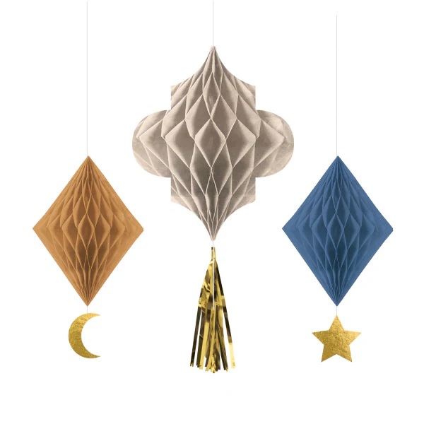 Eid Mubarak paperikennokoriste tasselinauhalla