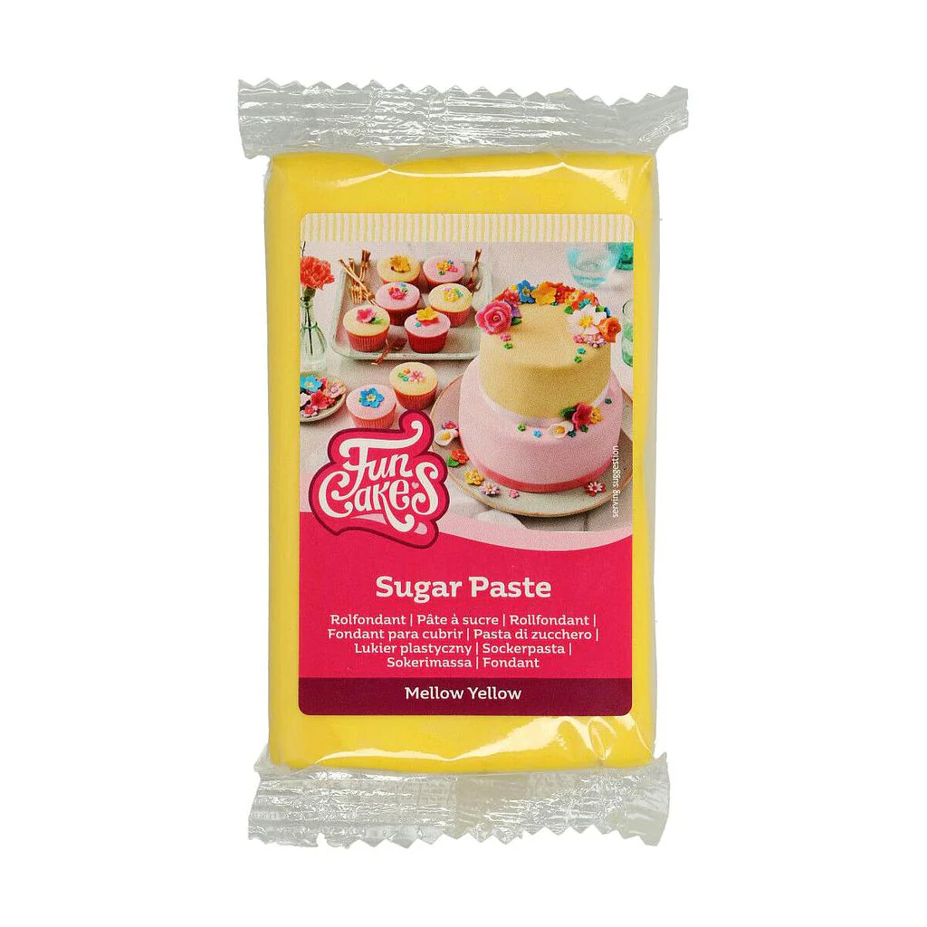 FunCakes sokerimassa, Mellow Yellow 250 g