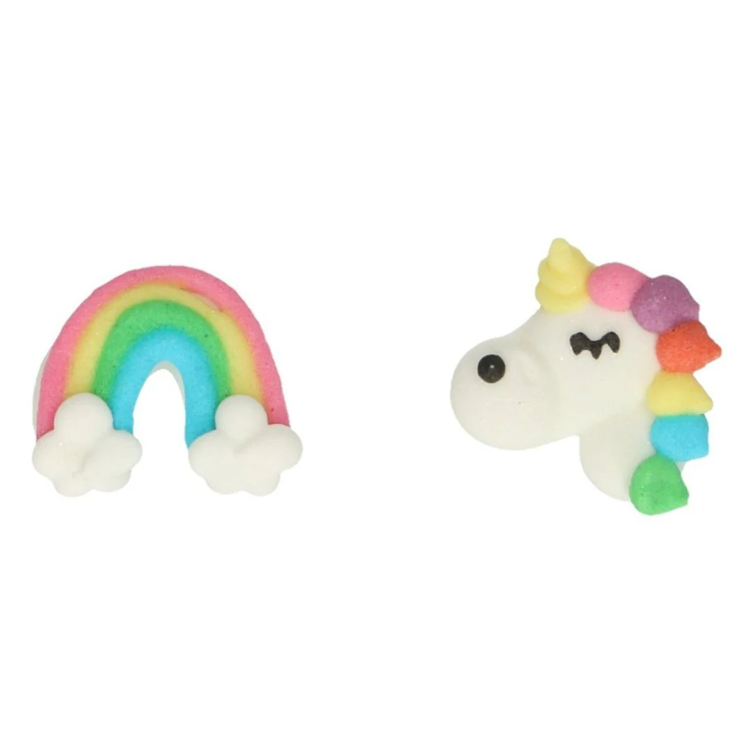 FunCakes syötävä koriste, yksisarviset 12kpl - Image 2