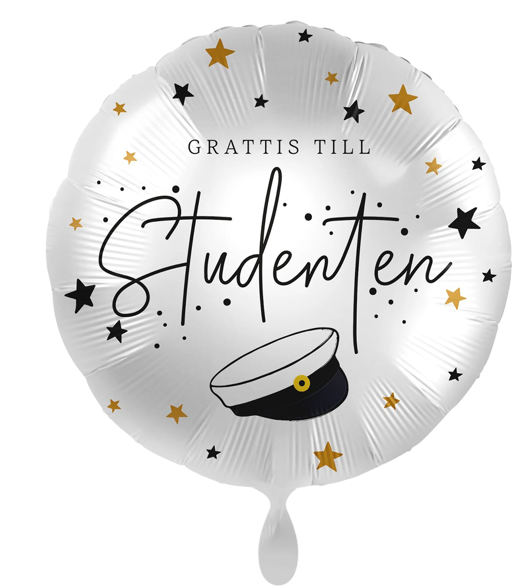 Grattis till studenten foliopallo