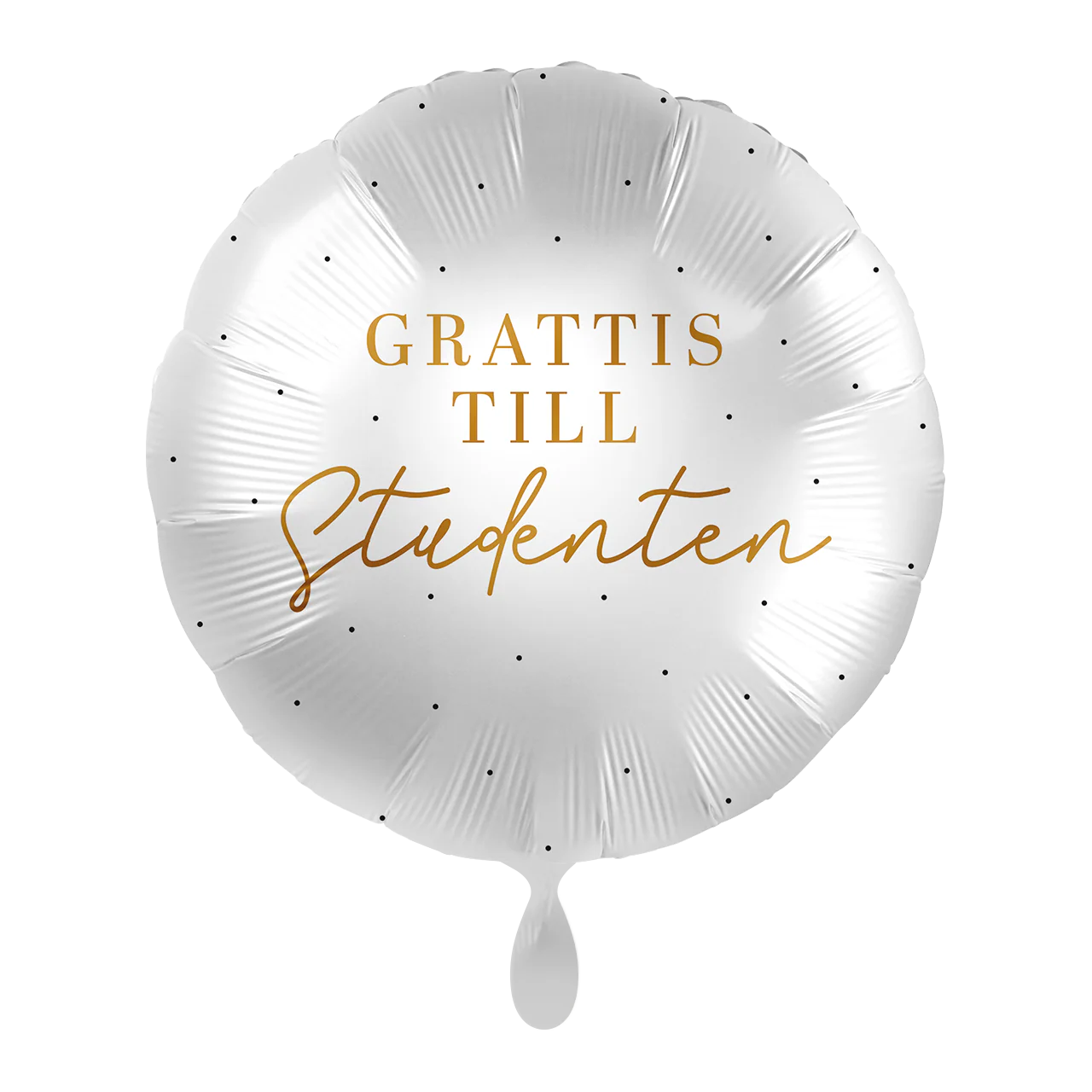 Grattis till studenten foliopallo