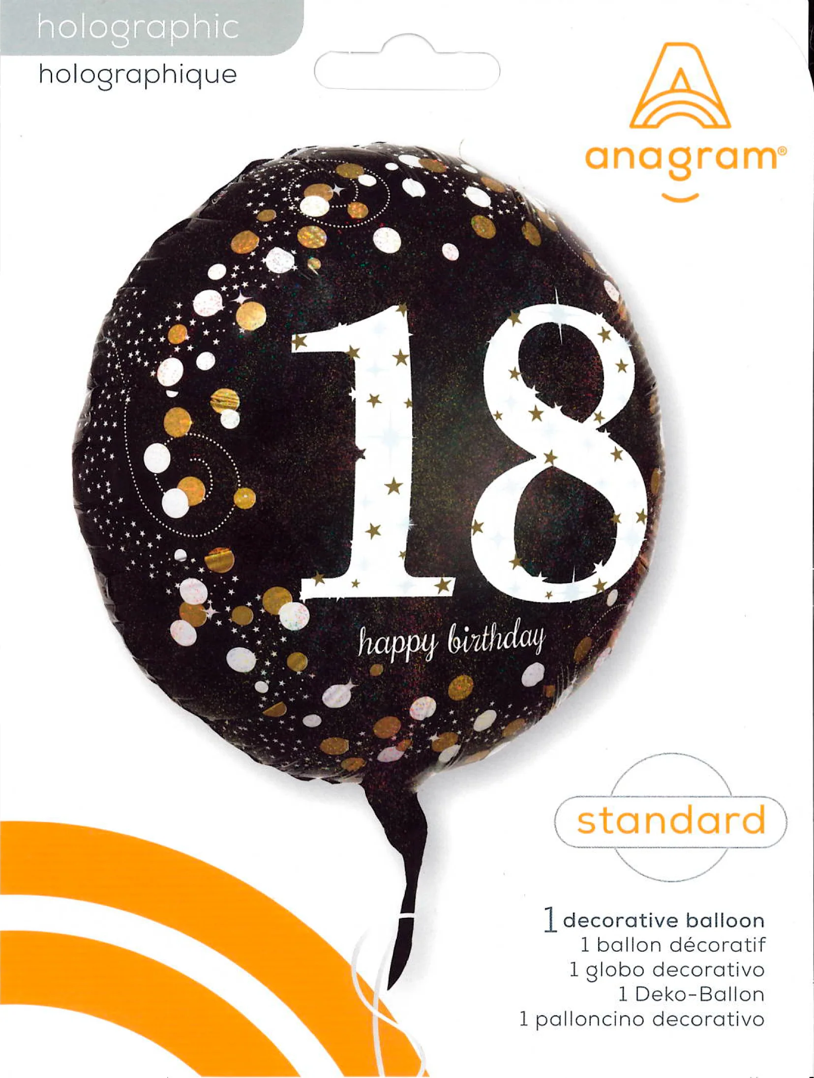 Happy Birthday 18 foliopallo - Image 2