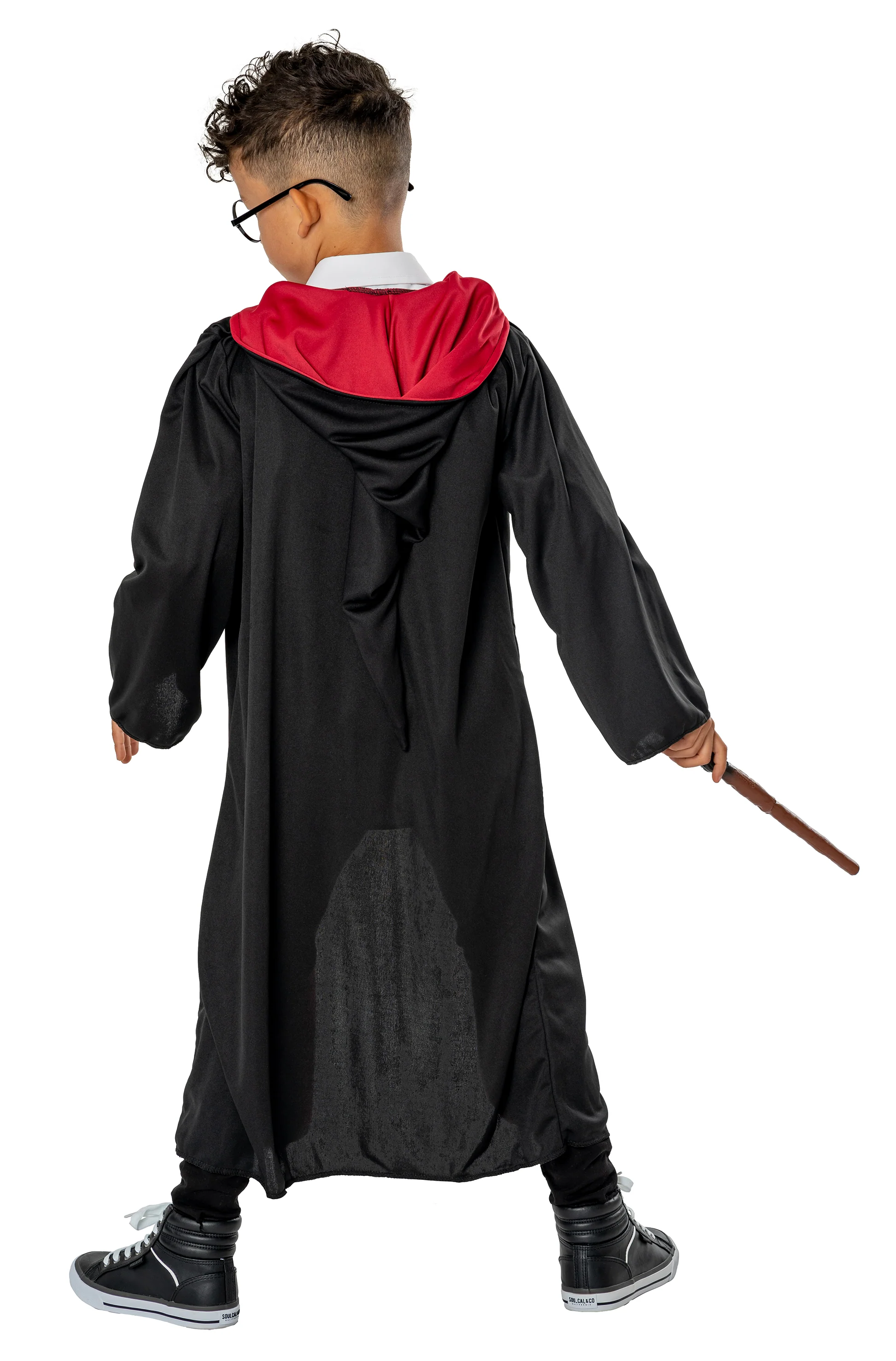 Harry Potter asusetti; kaapu, lasit ja taikasauva - Image 2