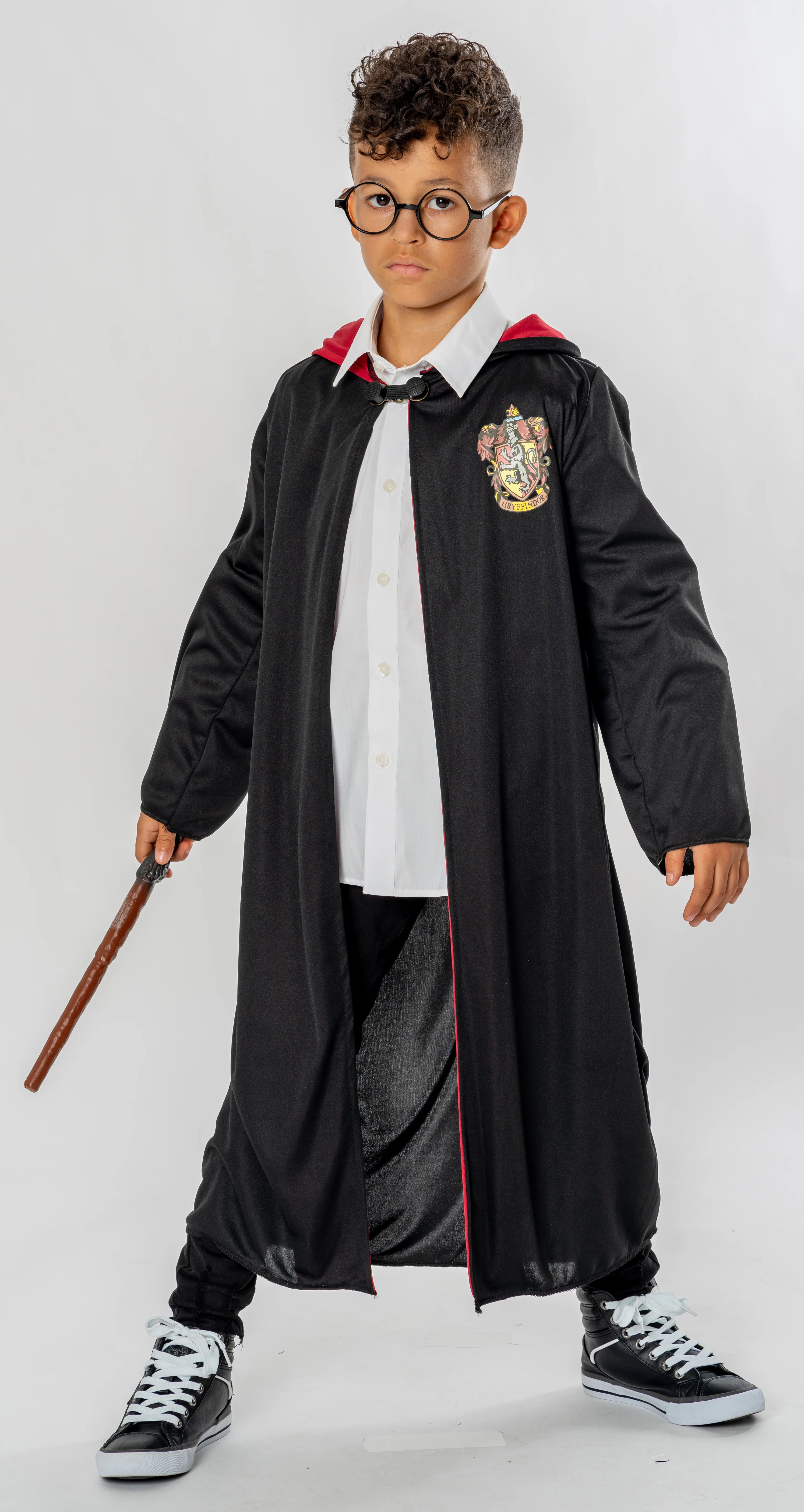 Harry Potter asusetti; kaapu, lasit ja taikasauva - Image 3