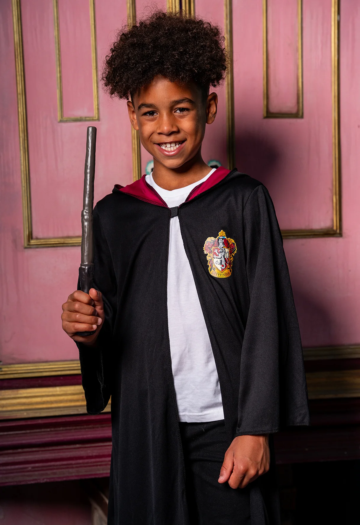 Harry Potter asusetti; kaapu, lasit ja taikasauva - Image 4