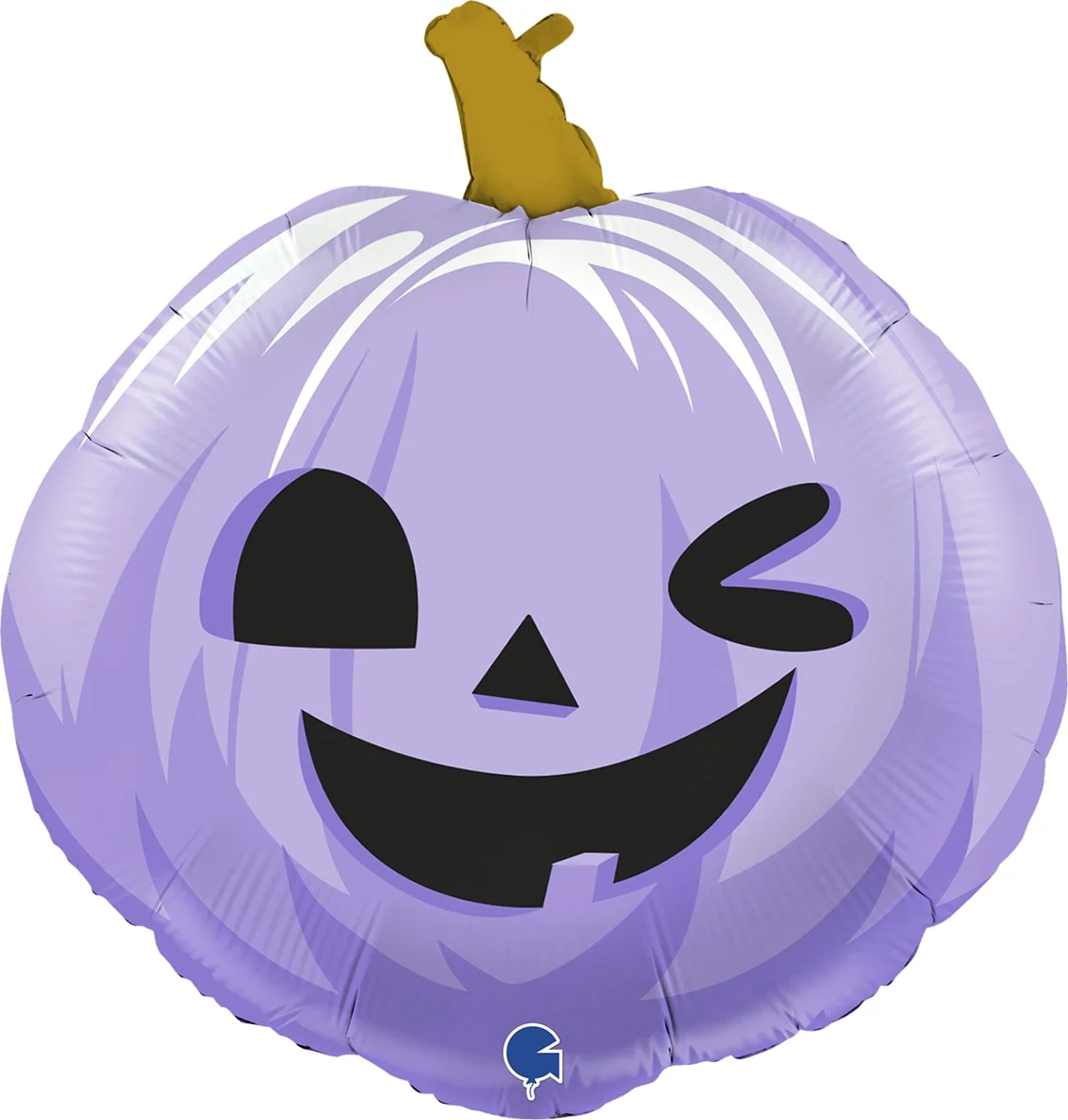 Hauska kurpitsa foliopallo violetti