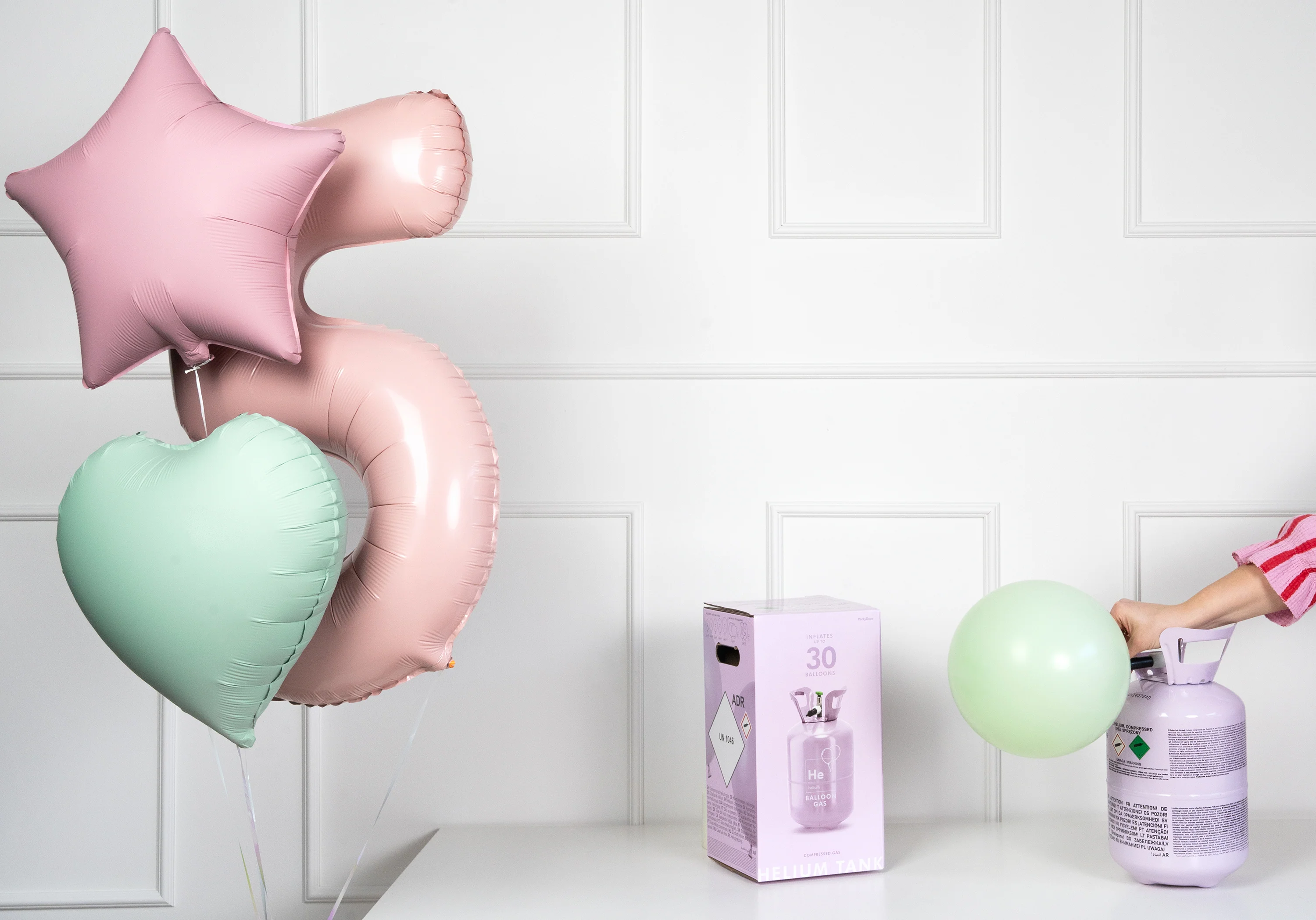 Helium kotipakkaus ilmapallojen täyttöön M - Image 2