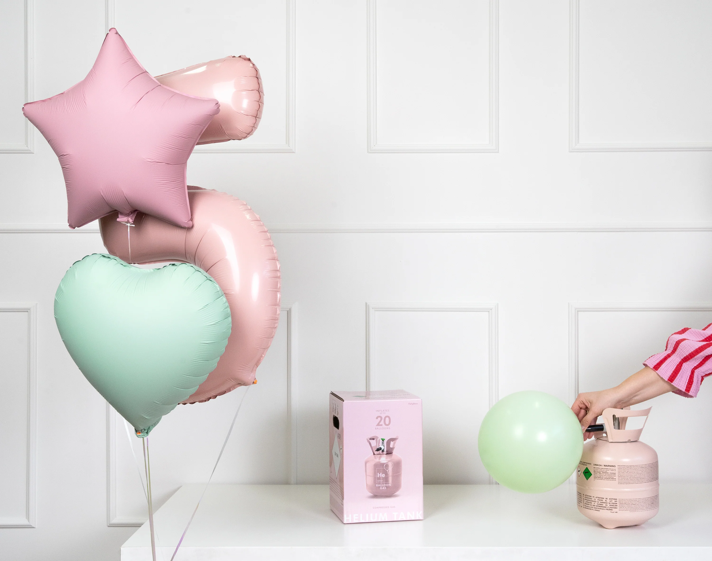 Helium kotipakkaus ilmapallojen täyttöön S - Image 2