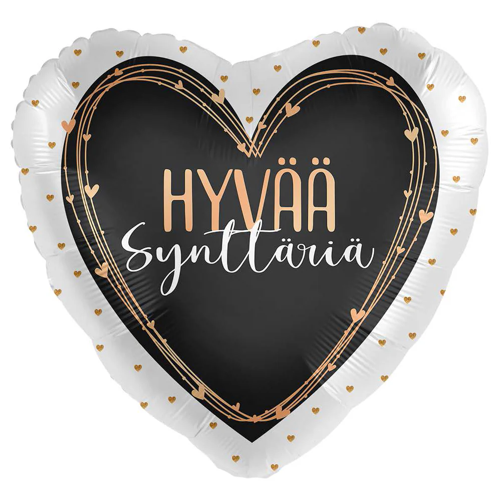 Hyvää synttäriä foliopallo