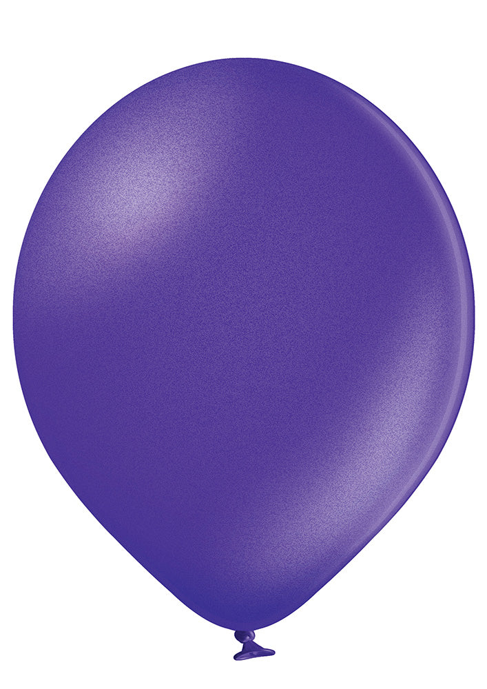 Ilmapallo 30 cm metallinhohtovioletti 8 kpl/pss