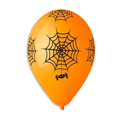 Ilmapallo Hämähäkinverkko 30 cm värisekoitus 5 kpl/pss - Image 5