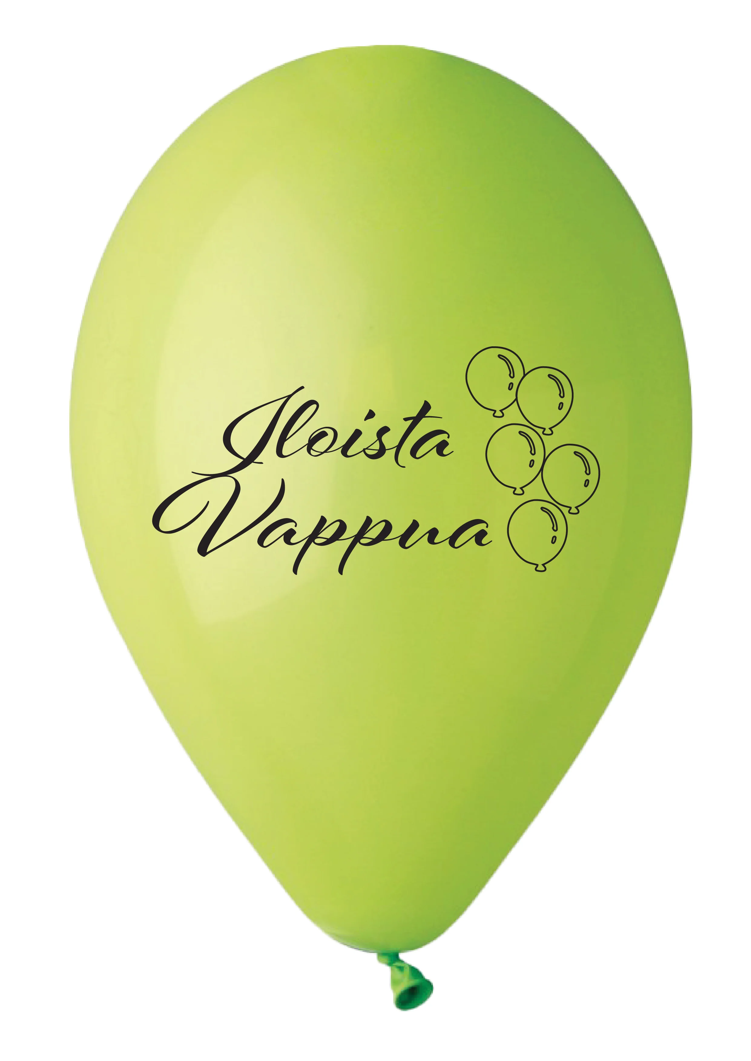 Iloista vappua ilmapallo 30 cm 5 kpl/pss - Image 3