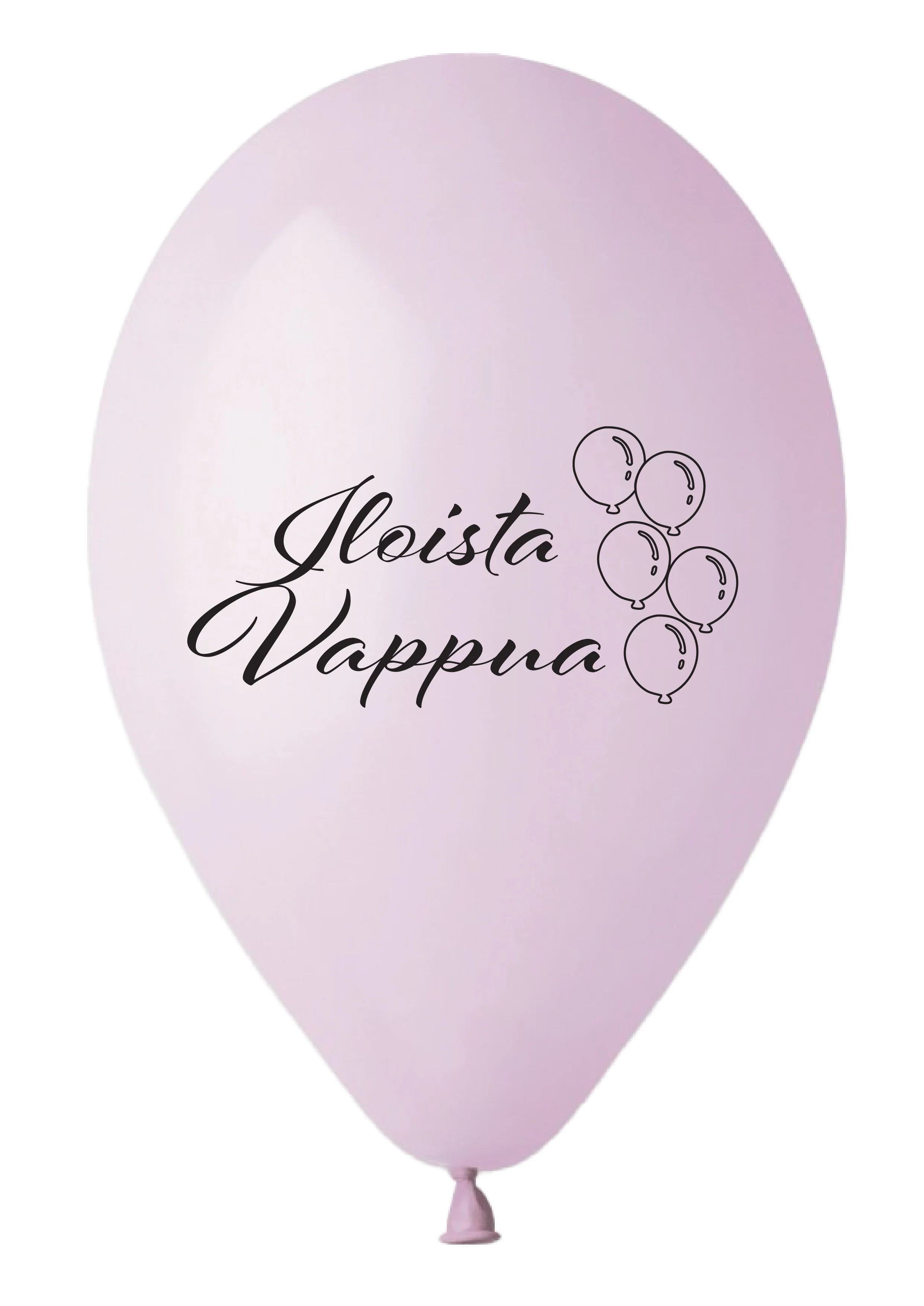 Iloista vappua ilmapallo 30 cm 5 kpl/pss - Image 5