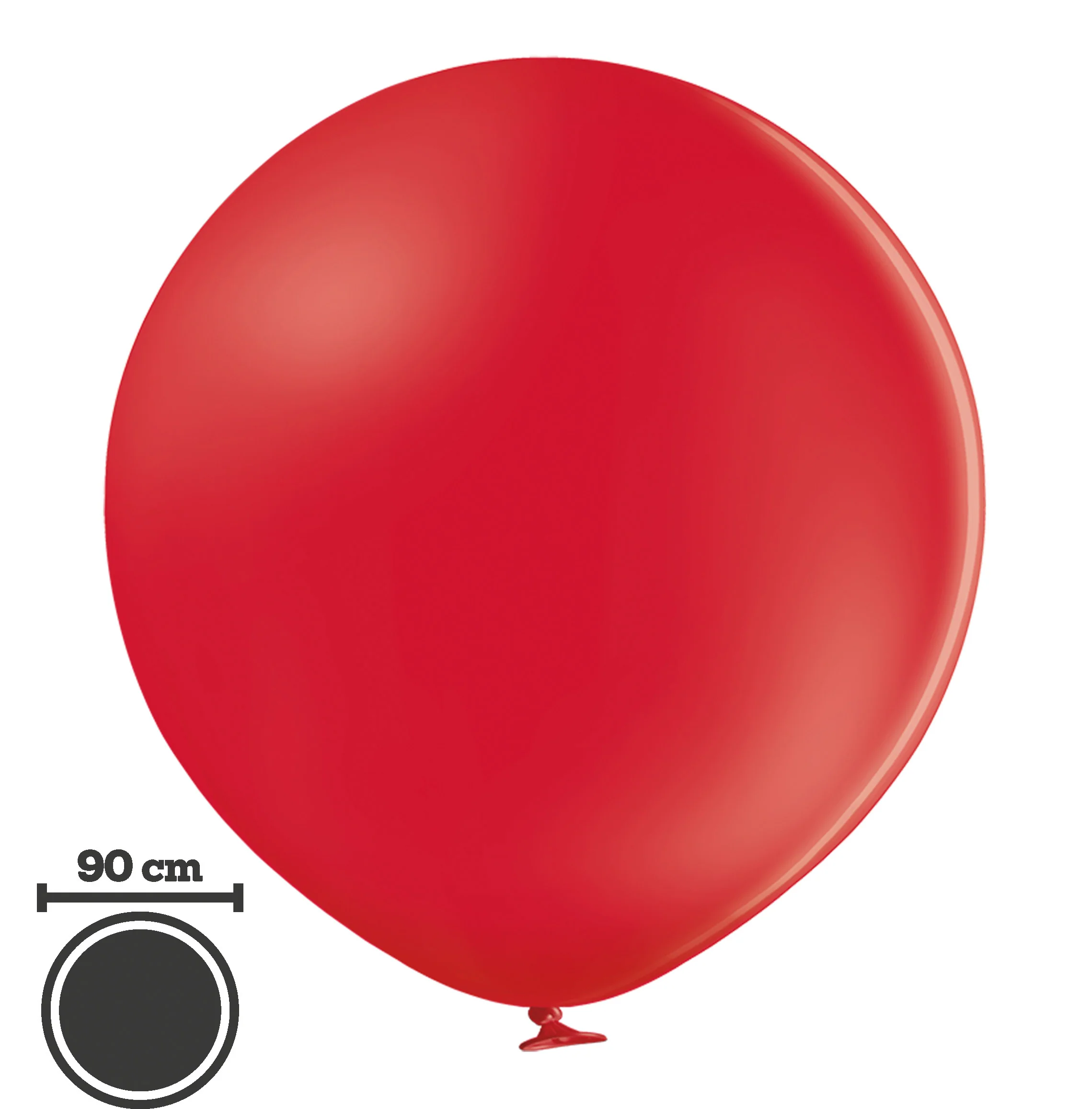 Jätti-ilmapallo 60 cm punainen - Image 2