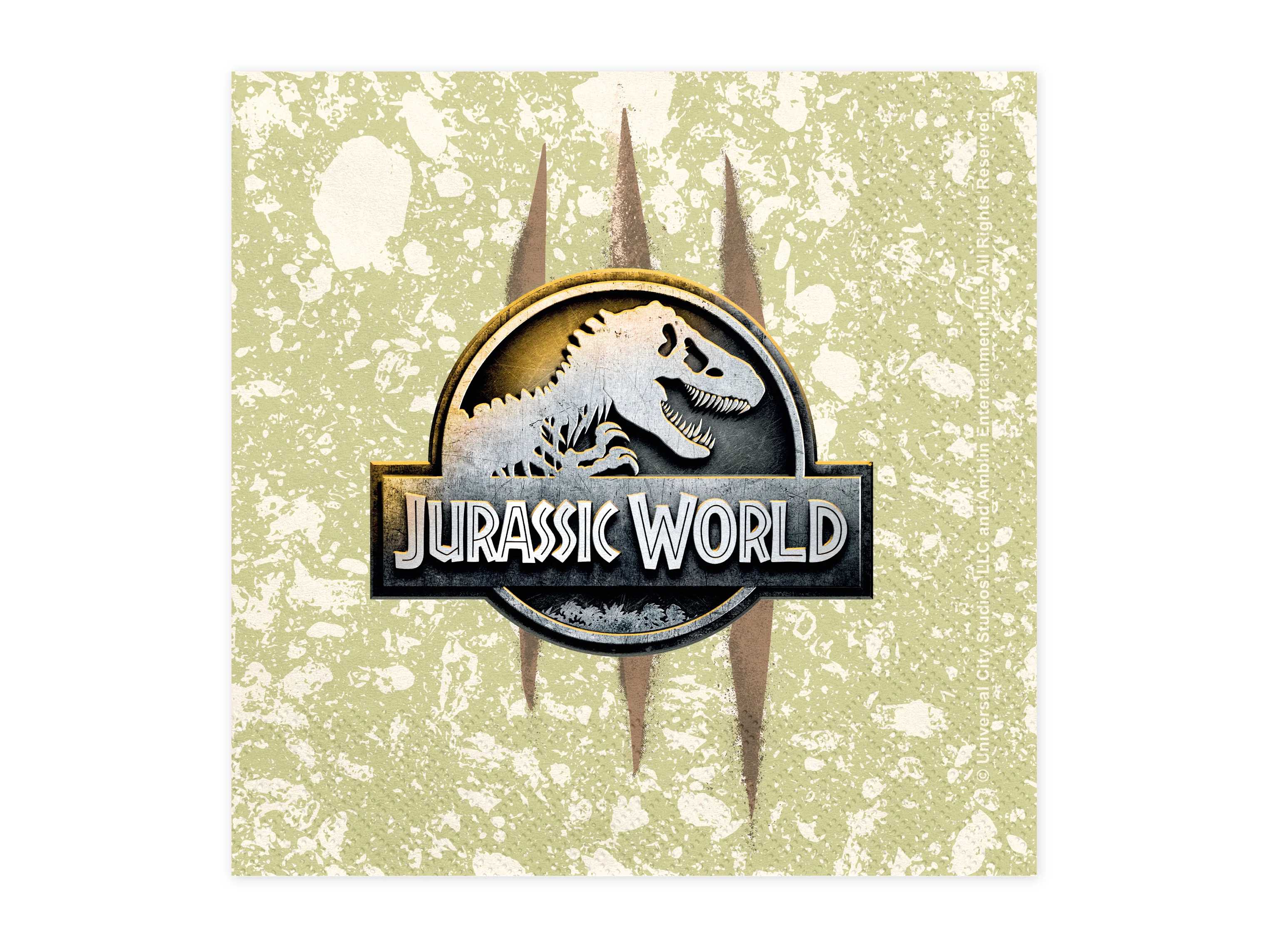 Jurassic World suuri lautasliina 33 x 33 cm 20 kpl/pkt