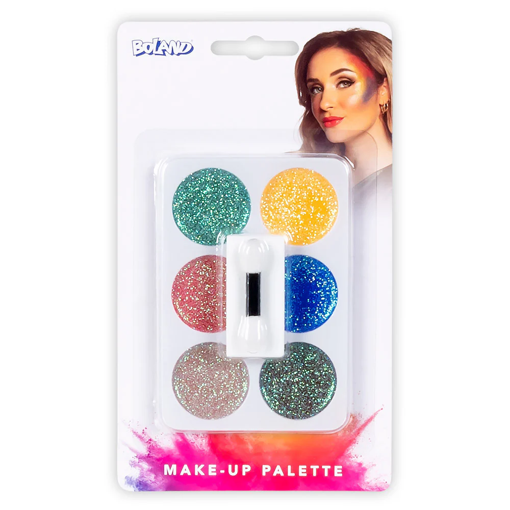Kasvoväripaletti glitter