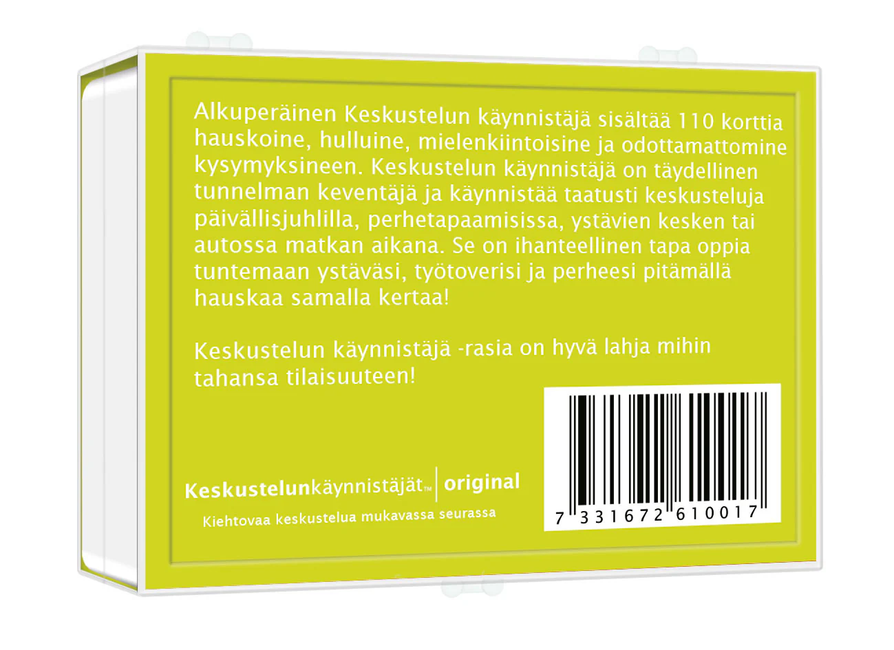 KESKUSTELUNKÄYNNISTÄJÄT - ORIGINAL - Image 2