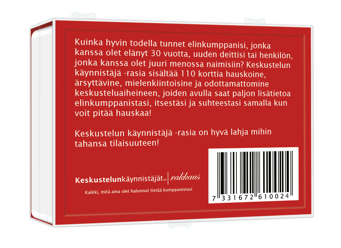 KESKUSTELUNKÄYNNISTÄJÄT- RAKKAUS - Image 2