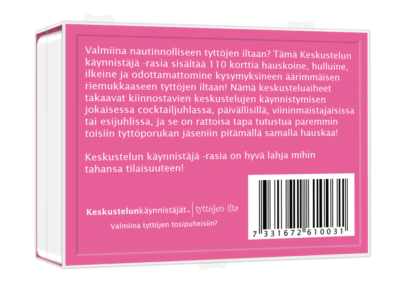 KESKUSTELUNKÄYNNISTÄJÄT - TYTTÖJEN ILTA - Image 2