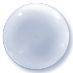 Läpinäkyvä deco kuplailmapallo