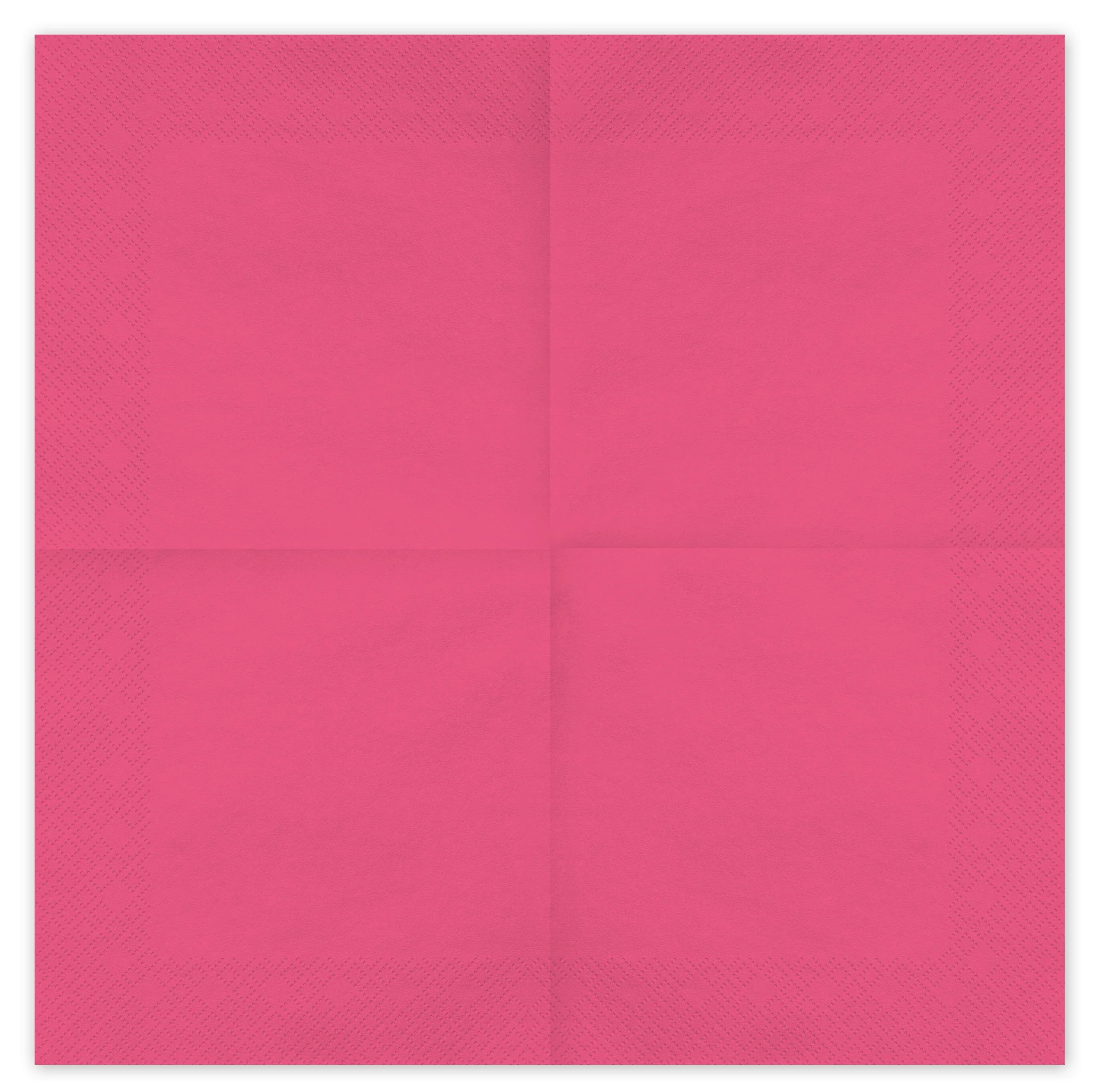Lautasliina pinkki, 33 x 33 cm 20 kpl/pkt - Image 2