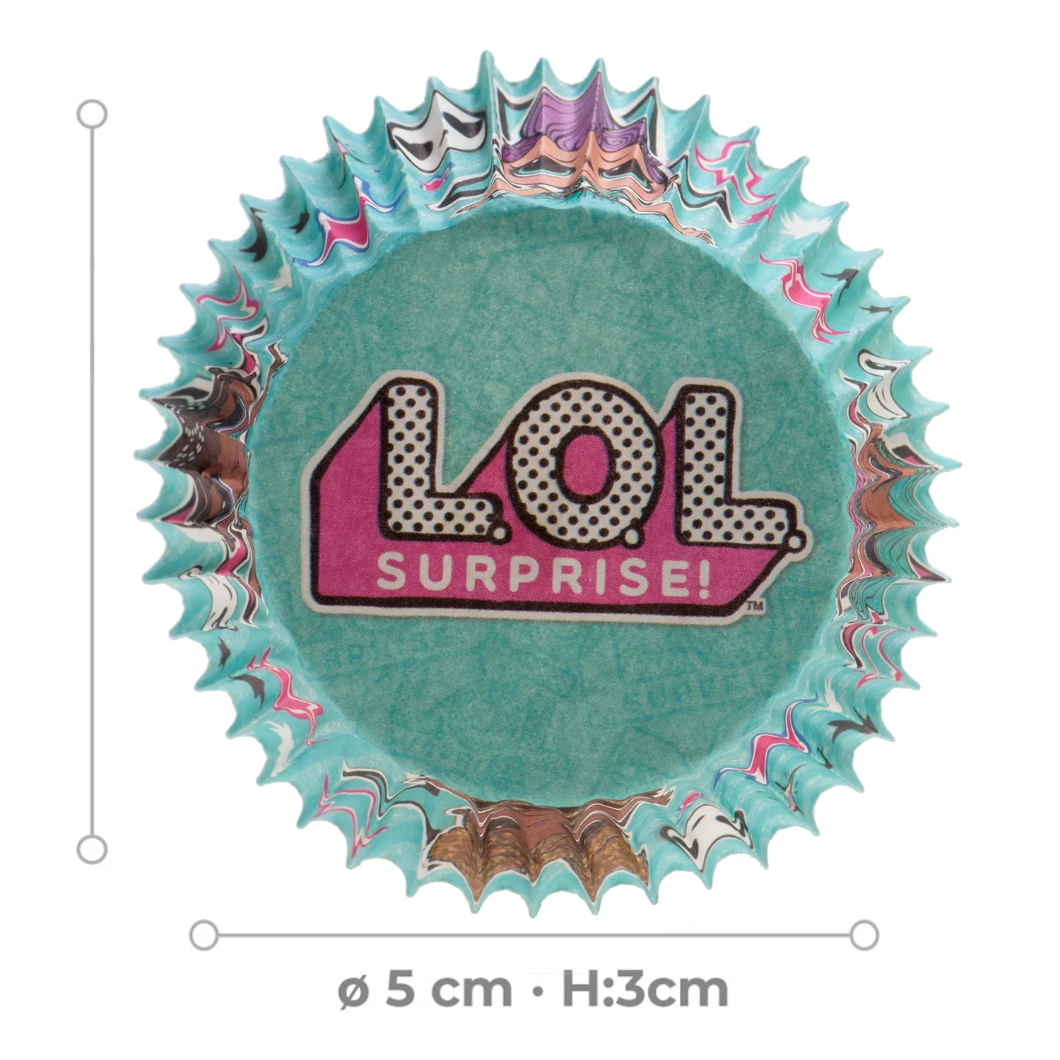 LOL muffinssivuoka 25 kpl/pkt - Image 2