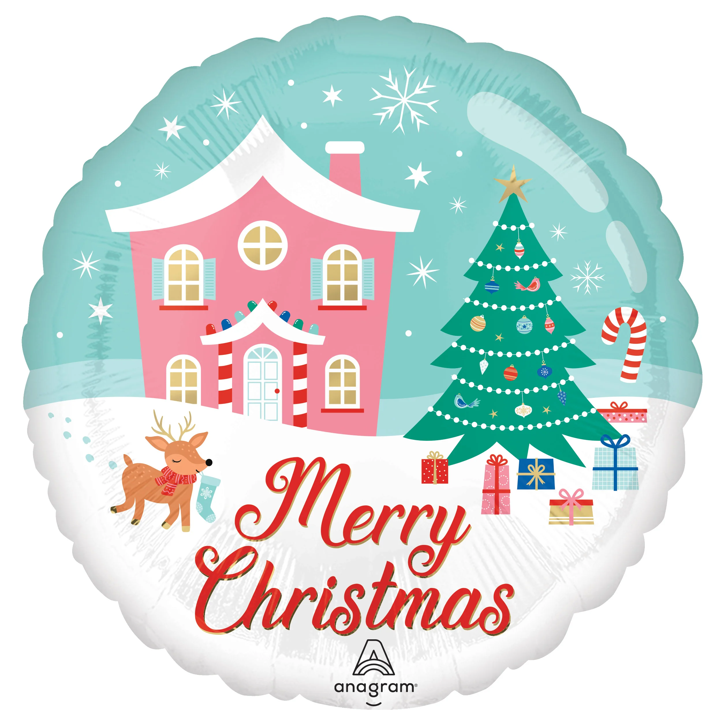 Merry Christmas foliopallo