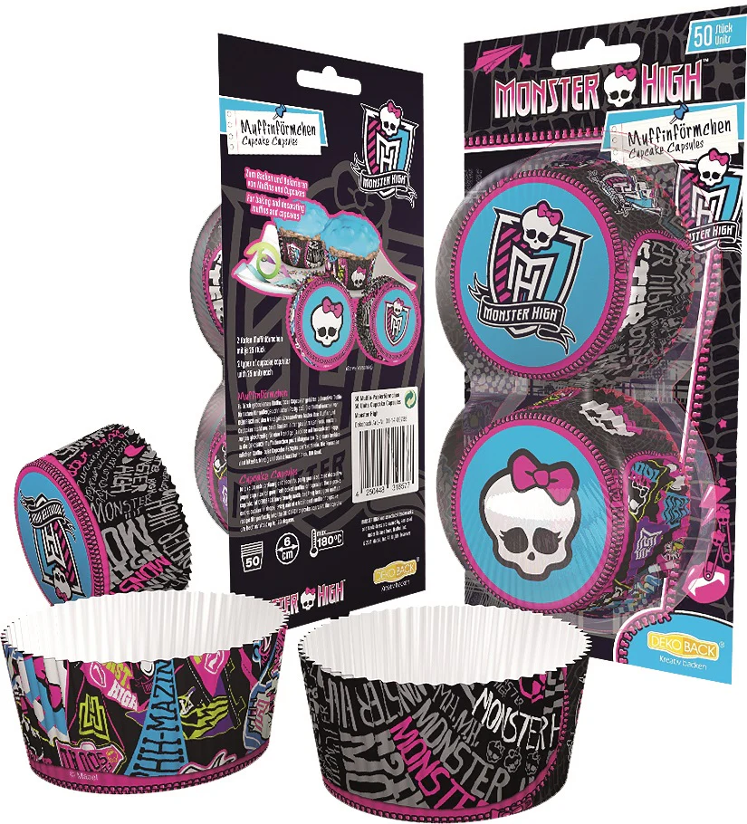 Monster High muffinssivuoka 50kpl/pkt