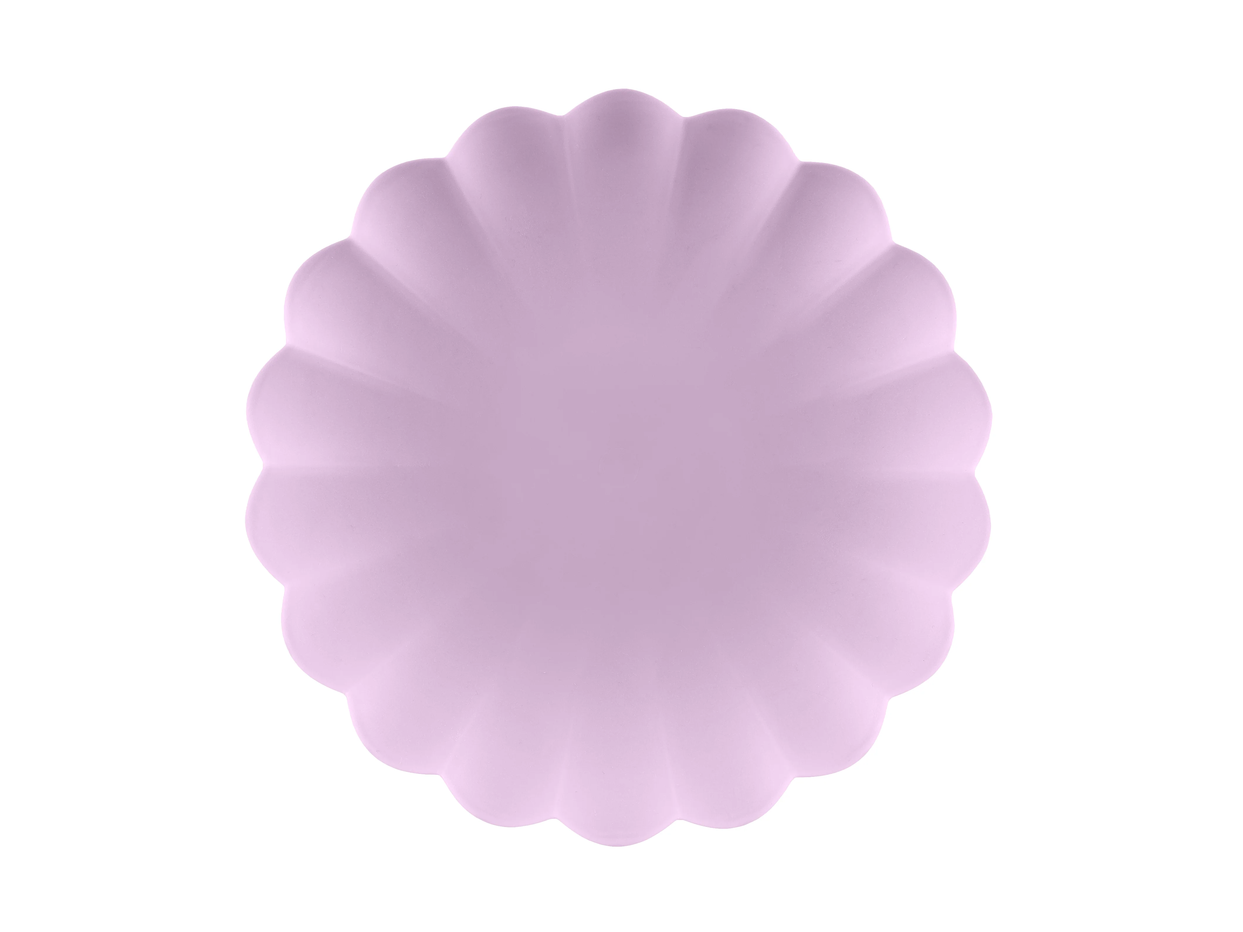Muovilautanen violetti 22 x 22 cm uudelleenkäytettävä 4 kpl/pkt