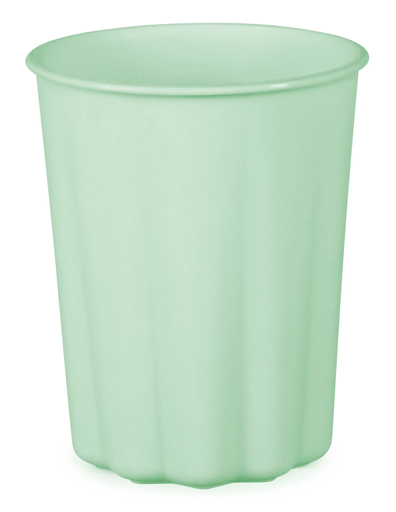 Muovimuki vihreä 220 ml uudelleenkäytettävä 4 kpl/pkt