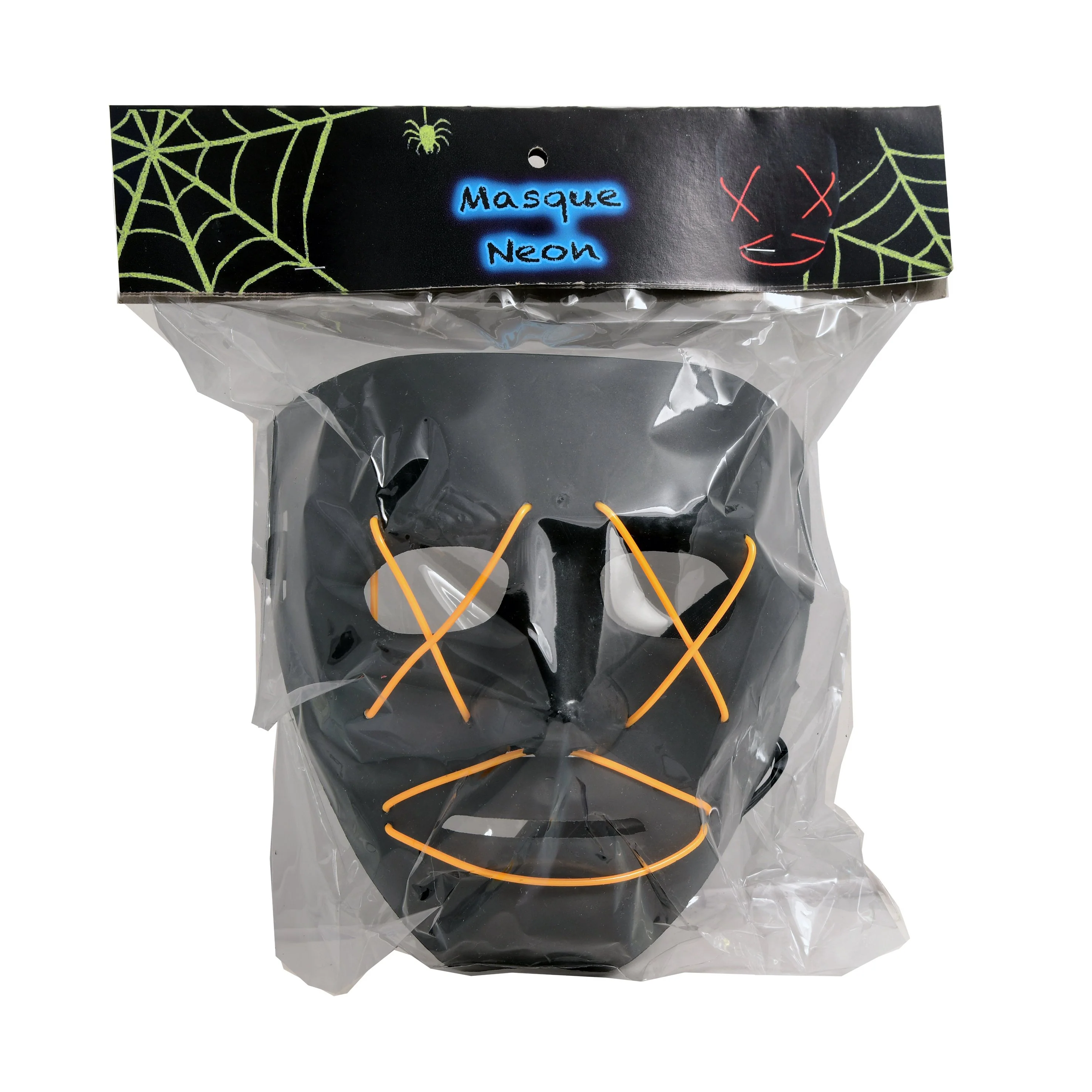 Naamari halloween neon lajitelmatuote, 3 erilaista - Image 4