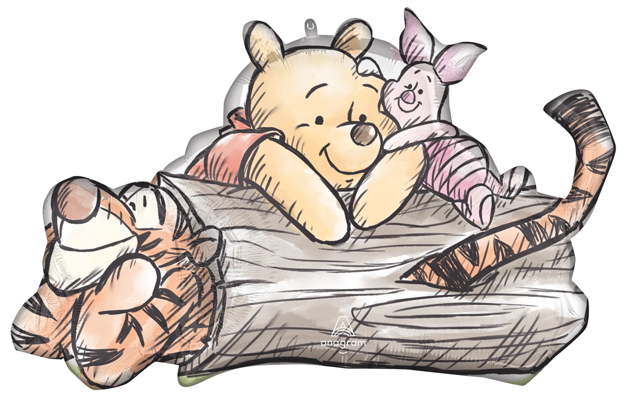 Nalle Puh muotofoliopallo