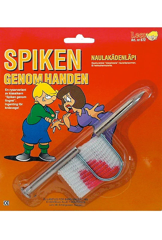 Naula käden läpi