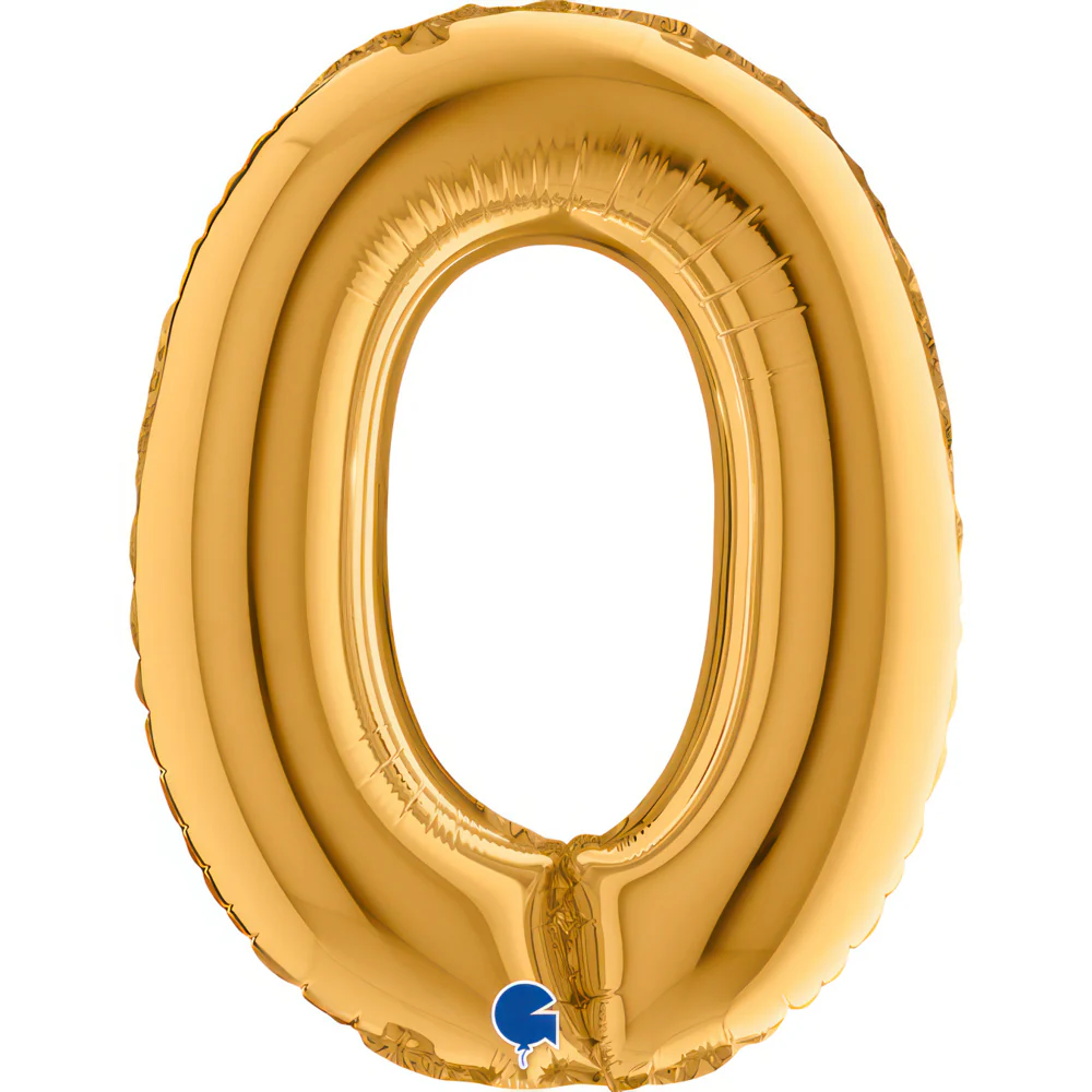 Numerofolio 0 kullanvärinen puhallettava 35 cm