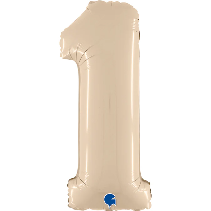 Numerofolio 1 kermanvärinen 70 cm