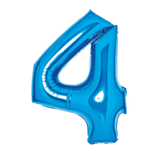 Numerofolio 4 sininen 66 cm