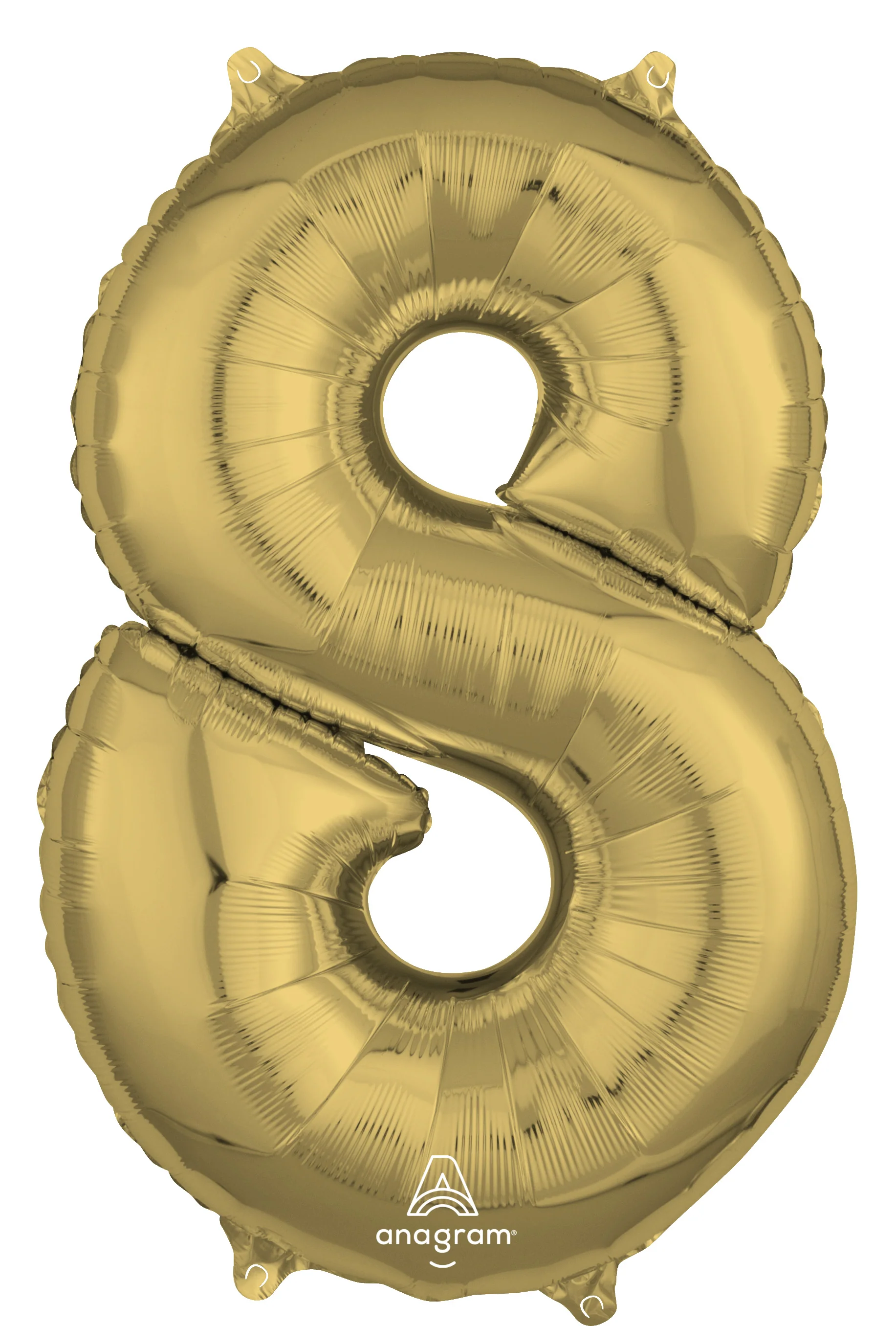 Numerofolio 8 valkokulta 66 cm