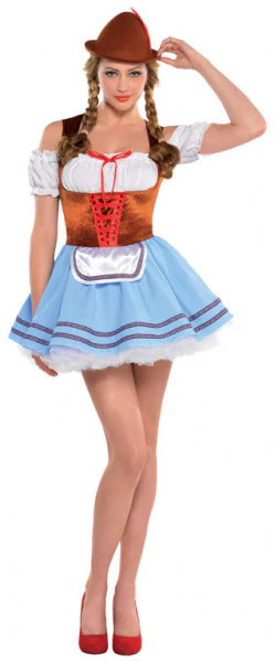 Olutjuhla mekko ja hattu