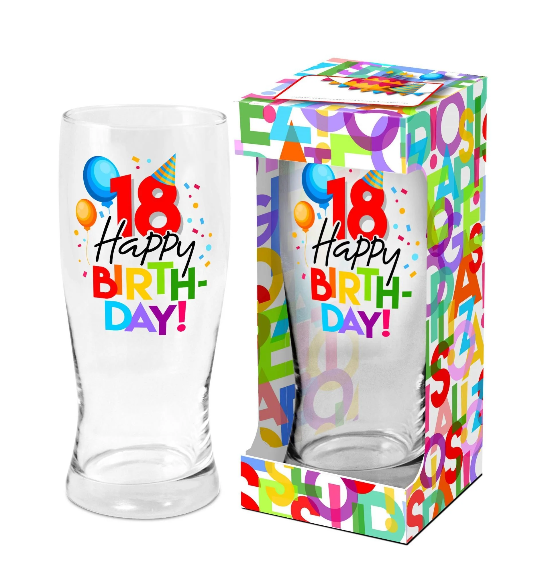 Olutlasi Happy Birthday 18 500 ml