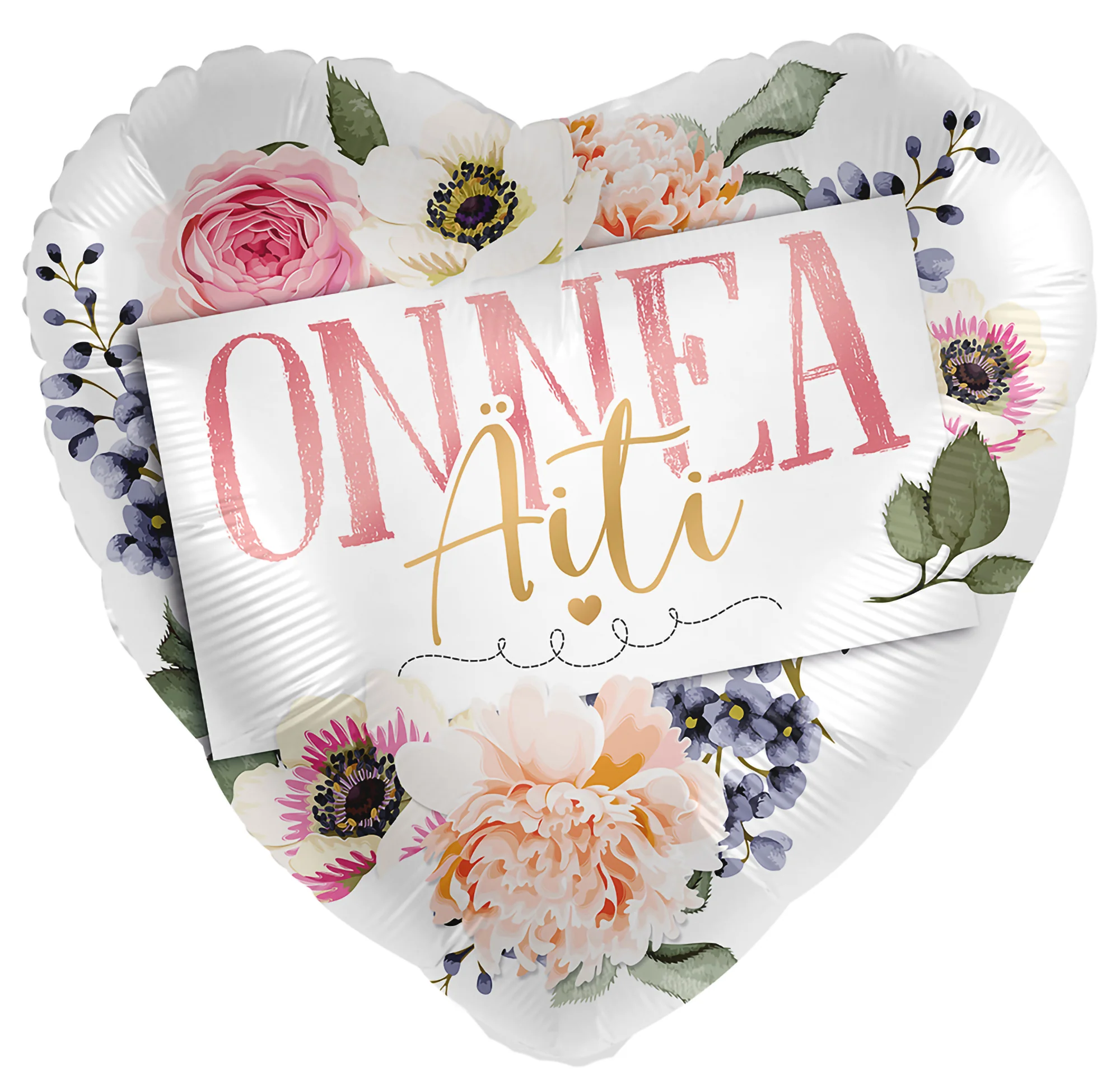 Onnea Äiti foliopallo