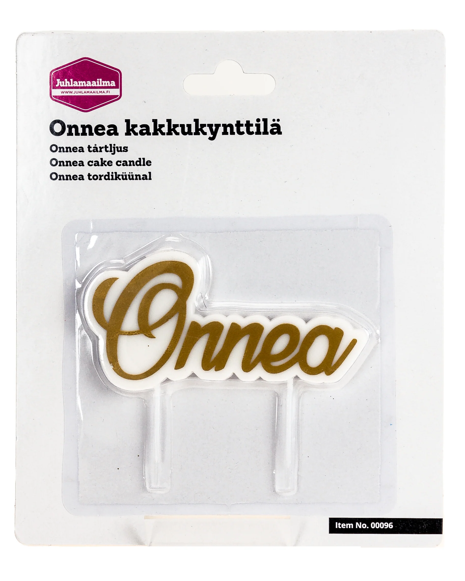 Onnea kakkukynttilä