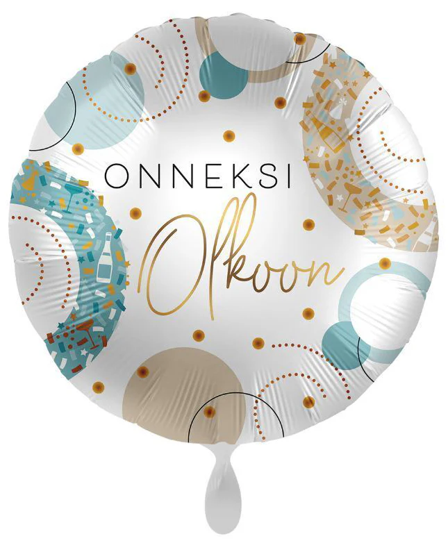 Onneksi olkoon foliopallo