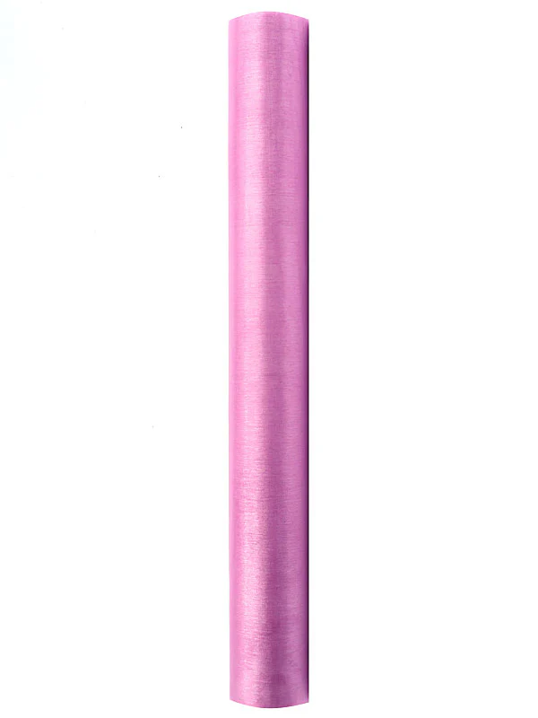 Organza pinkki 900 x 36 cm - Image 2