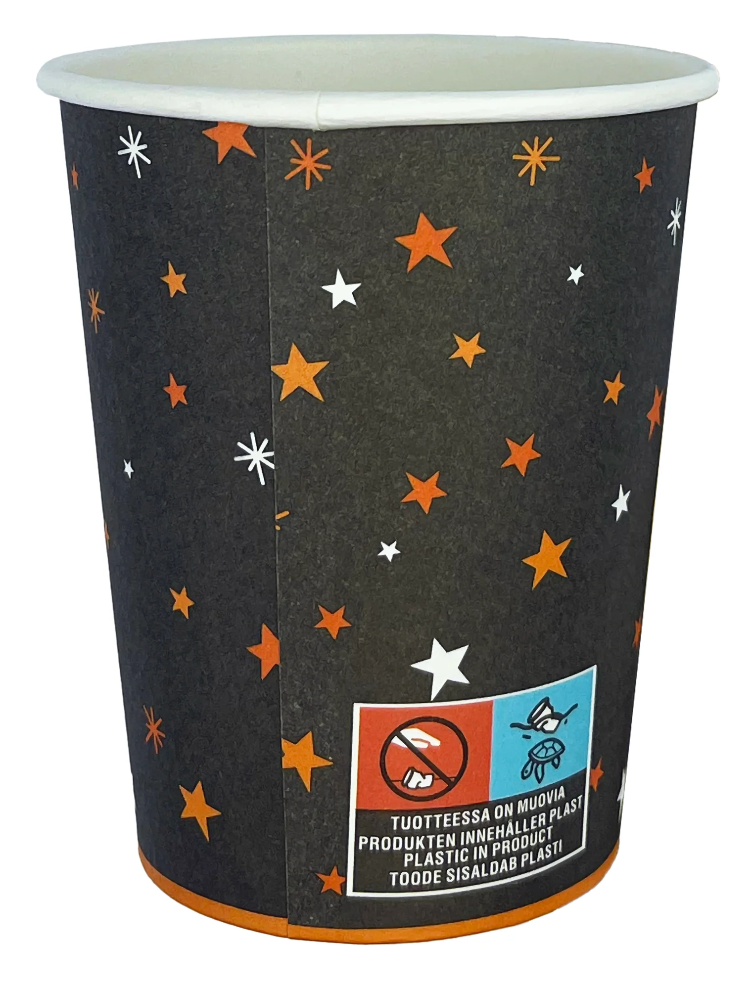 Pahvimuki kurpitsat 250 ml 6 kpl/pkt - Image 2